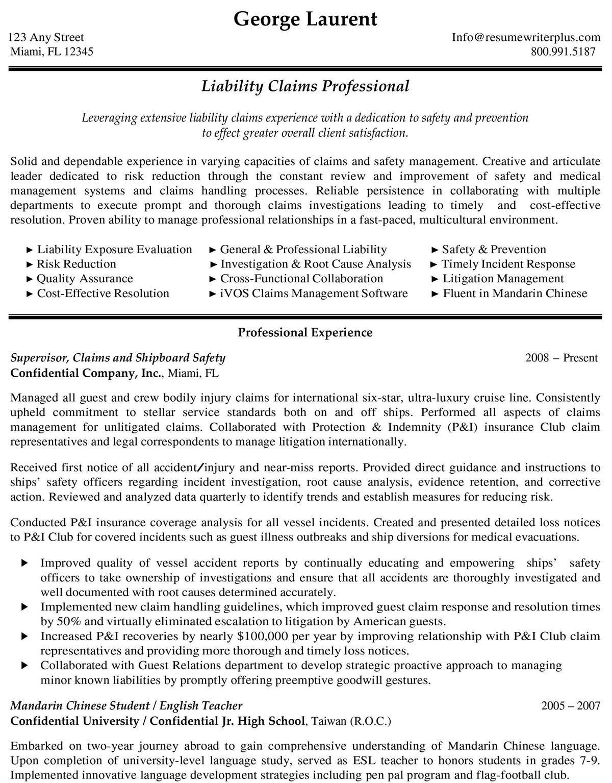 Claims-Liability-Professional-Resume-1
